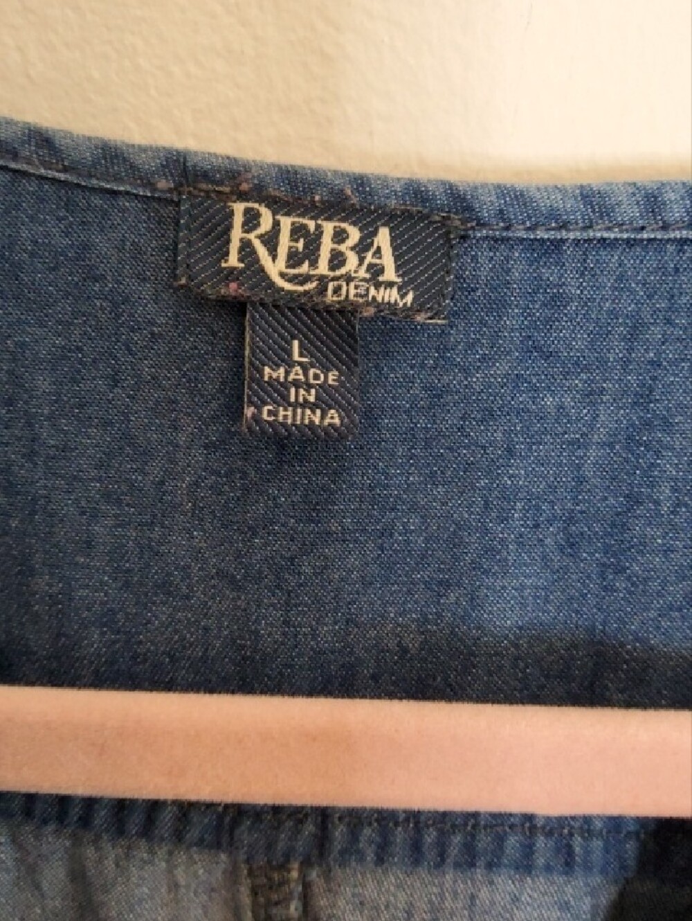 Reba Blue Denim Dress - Picture 2 of 7